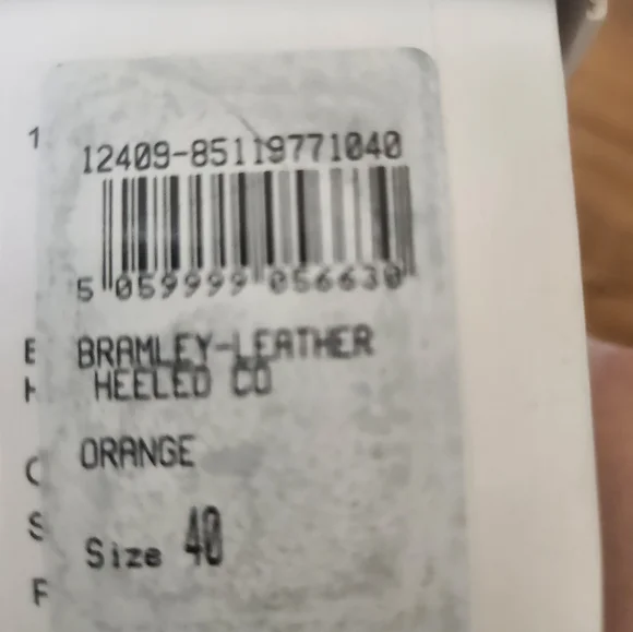 Reiss Women's Red Orange Bramley Stiletto 40 NWT - Picture 4 of 12